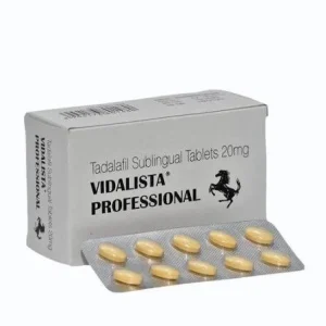 Vidalista Professional sublingual tadalafil tablets — generic Cialis for erectile dysfunction