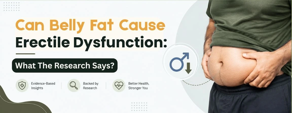 Can Belly Fat Cause Erectile Dysfunction: What The Research Says?